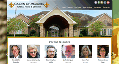 Desktop Screenshot of gardenofmemoriesmetairie.com